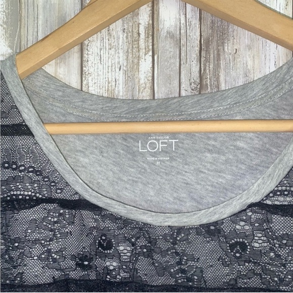 Loft Lace Overlay Tee - Picture 5 of 5